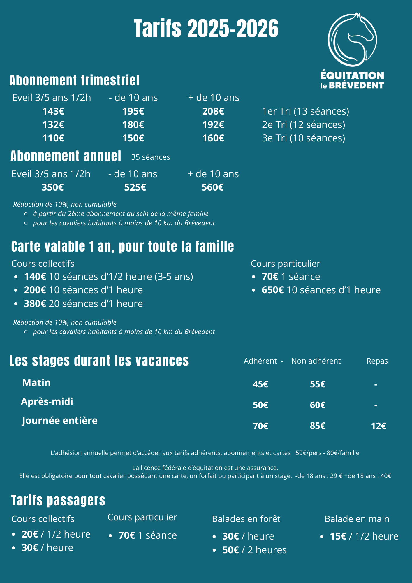 Prix du centre équestre du Brévedent